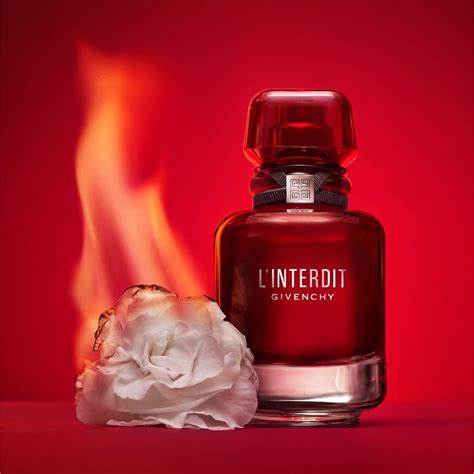 Givenchy l interdit eau de parfum rouge 